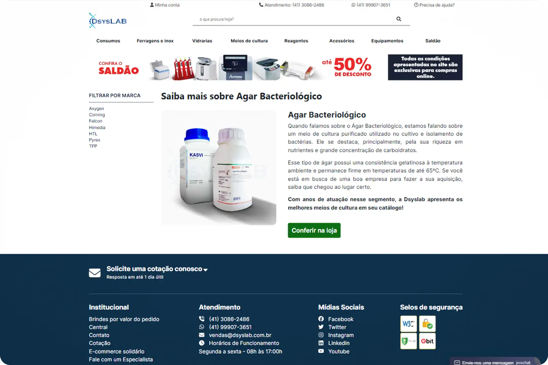 Blog de conteúdo DSYSLAB