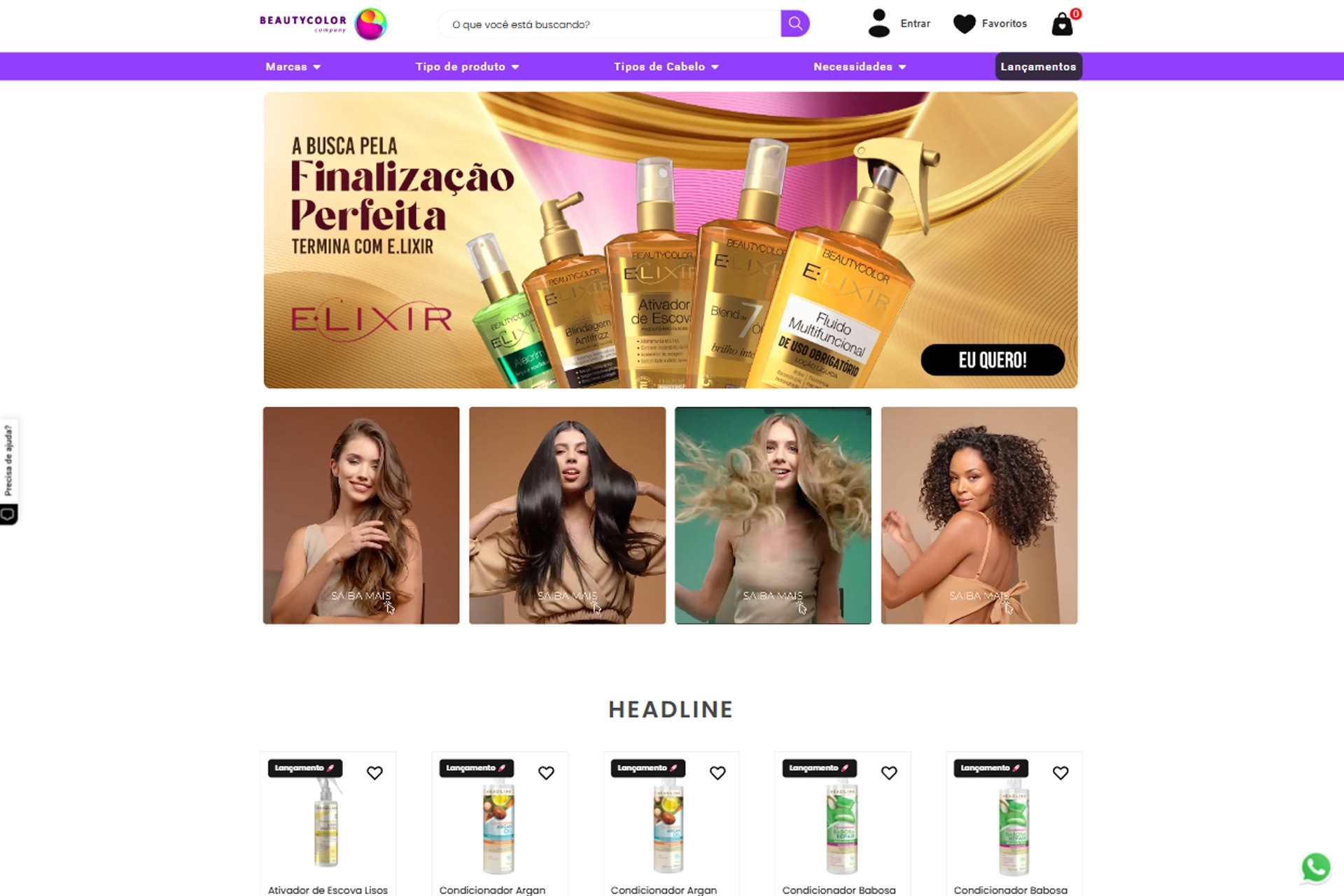 Home E-commerce BeautyColor